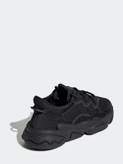 adidas Originals Black OZWEEGO Lace Junior Trainers