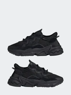 adidas Originals Black OZWEEGO Lace Junior Trainers