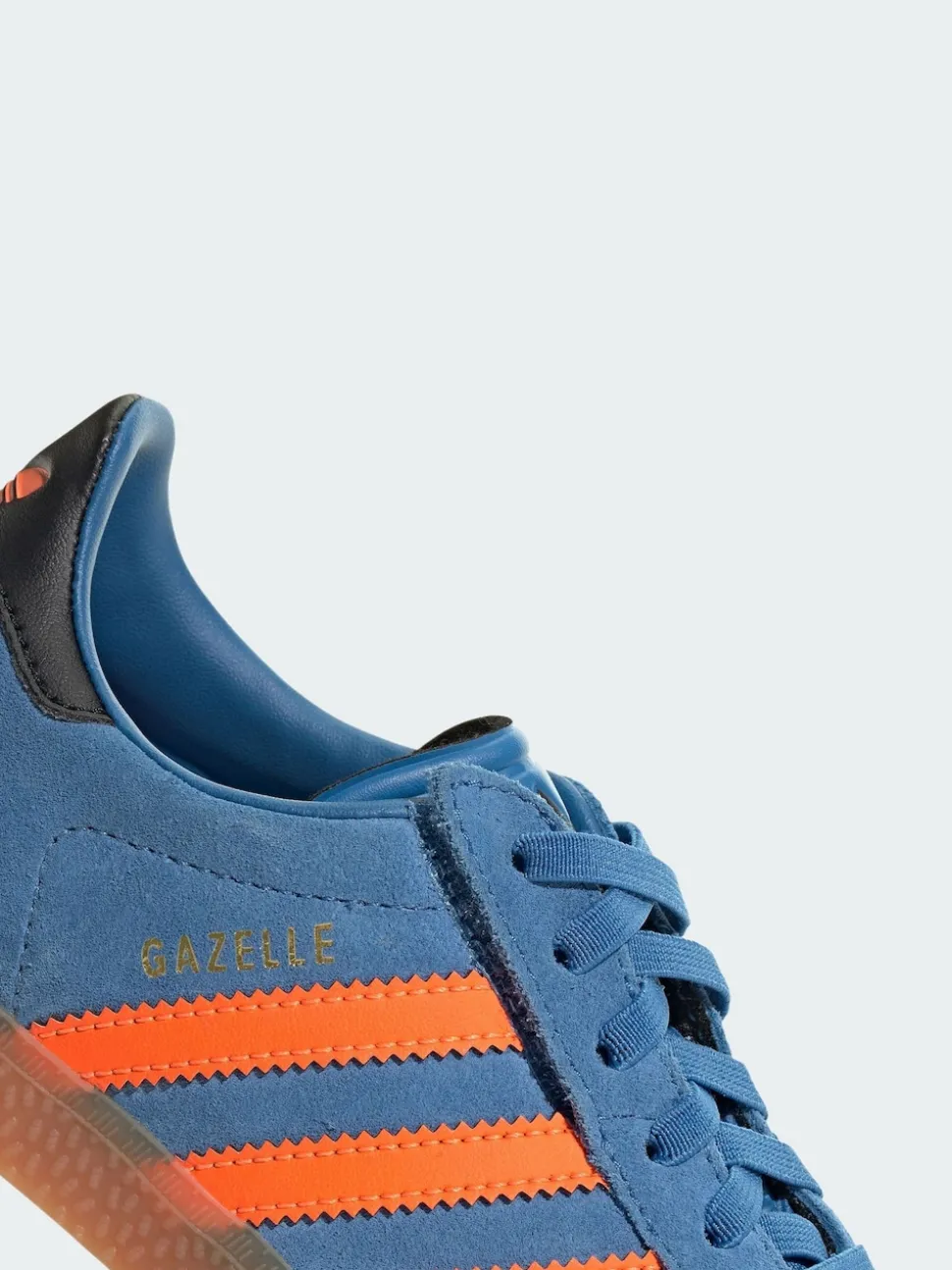 adidas Originals Blue Gazelle Comfort Closure Elastic Lace Shoes