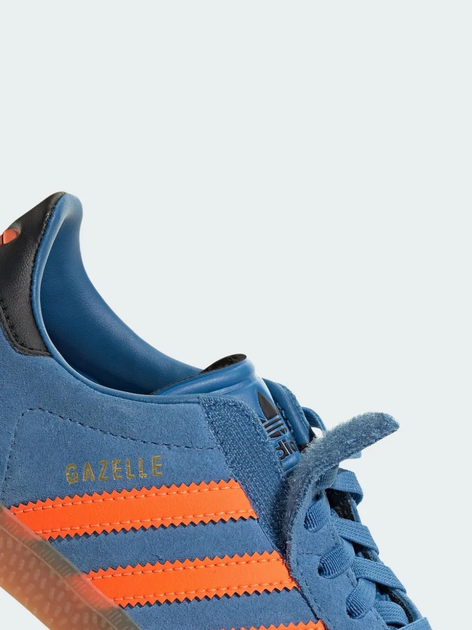 adidas Originals Blue Gazelle Comfort Closure Elastic Lace Shoes
