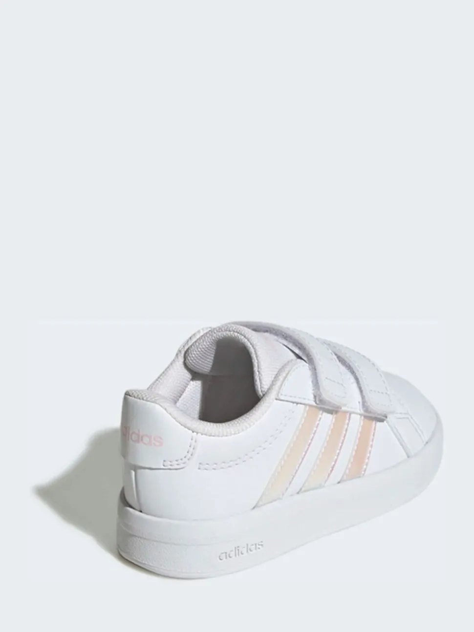 adidas White Grand Court 3.0 Infant Trainers