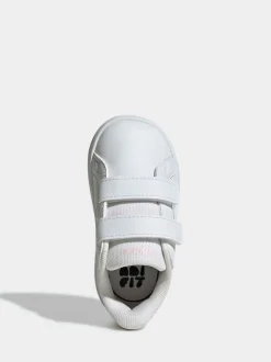 adidas White Grand Court 3.0 Infant Trainers