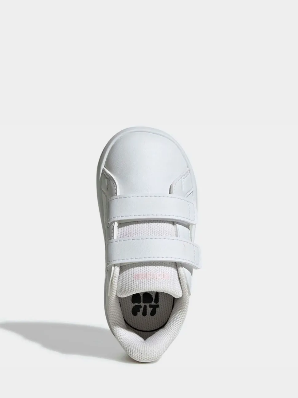 adidas White Grand Court 3.0 Infant Trainers