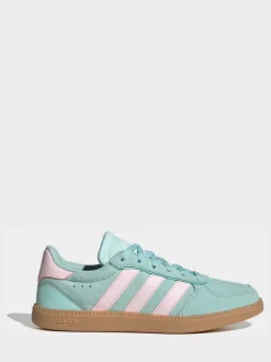 adidas Aqua Blue Breaknet Sleek Junior Trainers