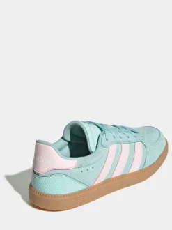 adidas Aqua Blue Breaknet Sleek Junior Trainers