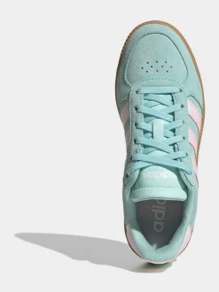 adidas Aqua Blue Breaknet Sleek Junior Trainers