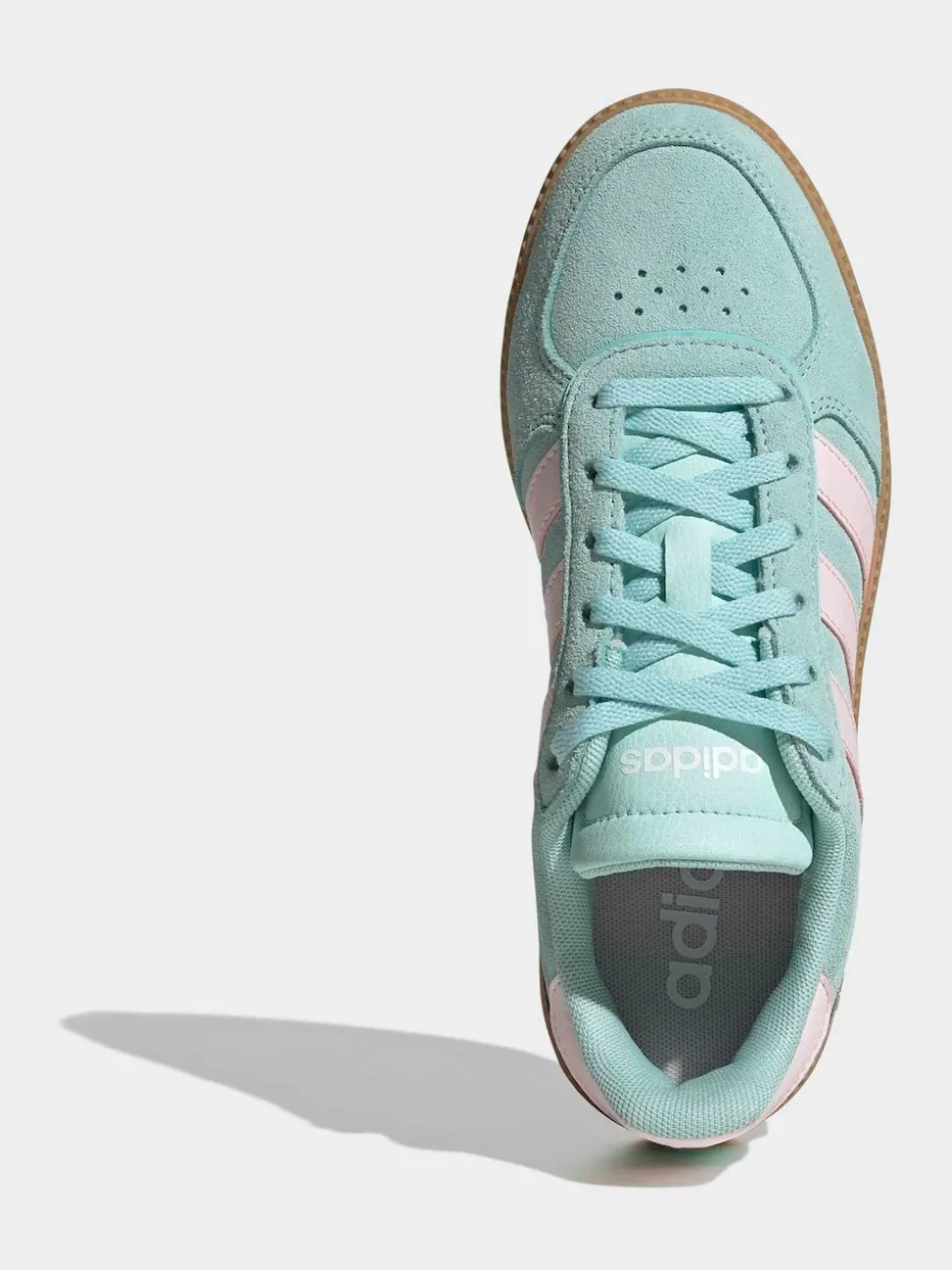 adidas Aqua Blue Breaknet Sleek Junior Trainers