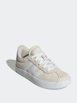 adidas Beige VL Court 3.0 Trainers
