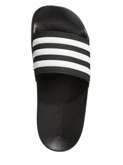 adidas Black Adilette Kids Swim Sandals