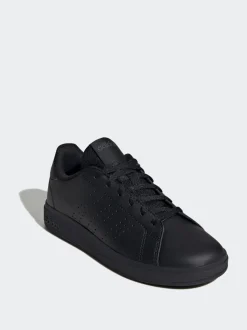 adidas Black Advantage Base 2.0 Lace Junior Trainers