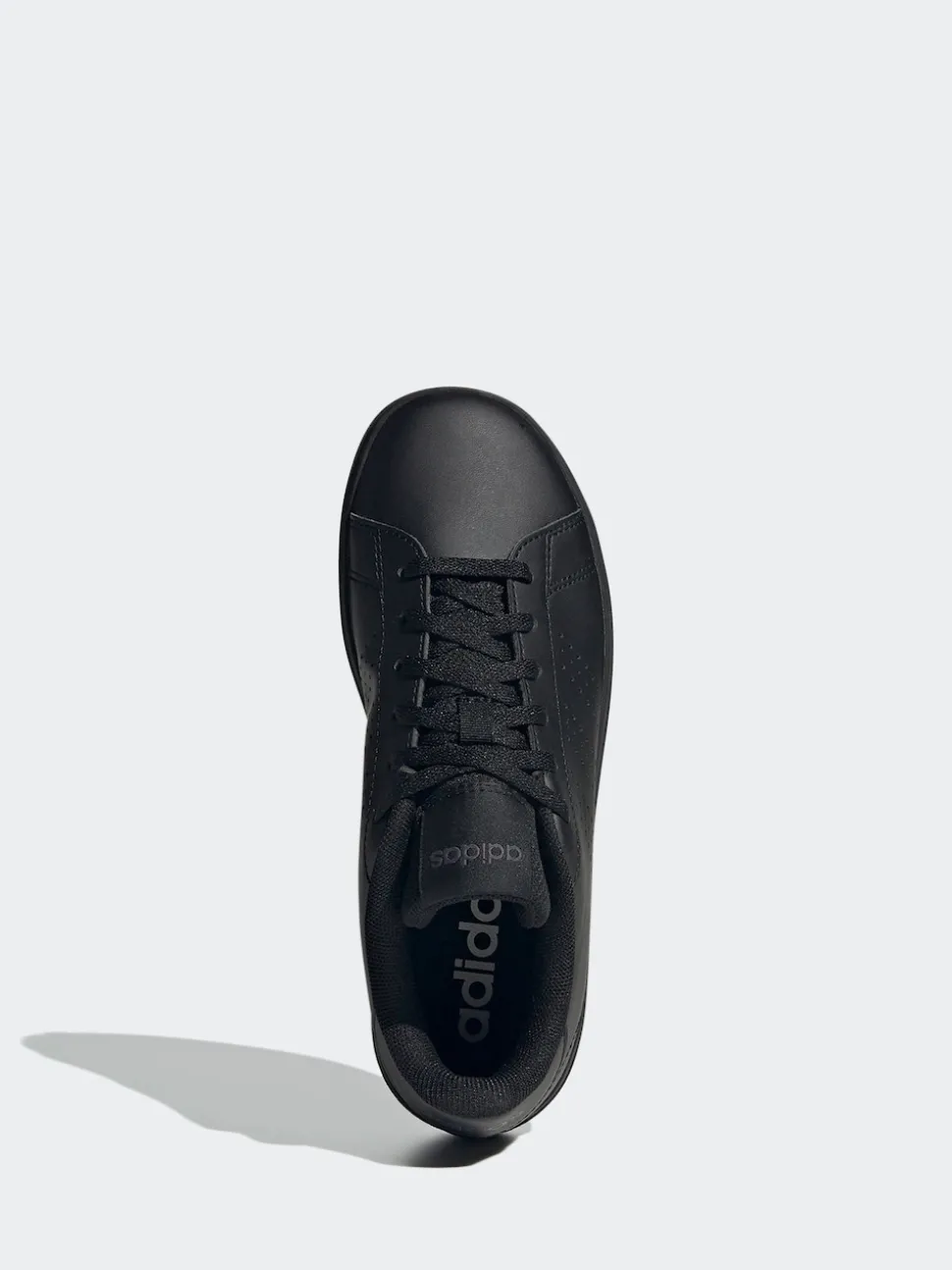 adidas Black Advantage Base 2.0 Lace Junior Trainers