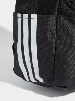 adidas Black 3 Bar Kids Backpack
