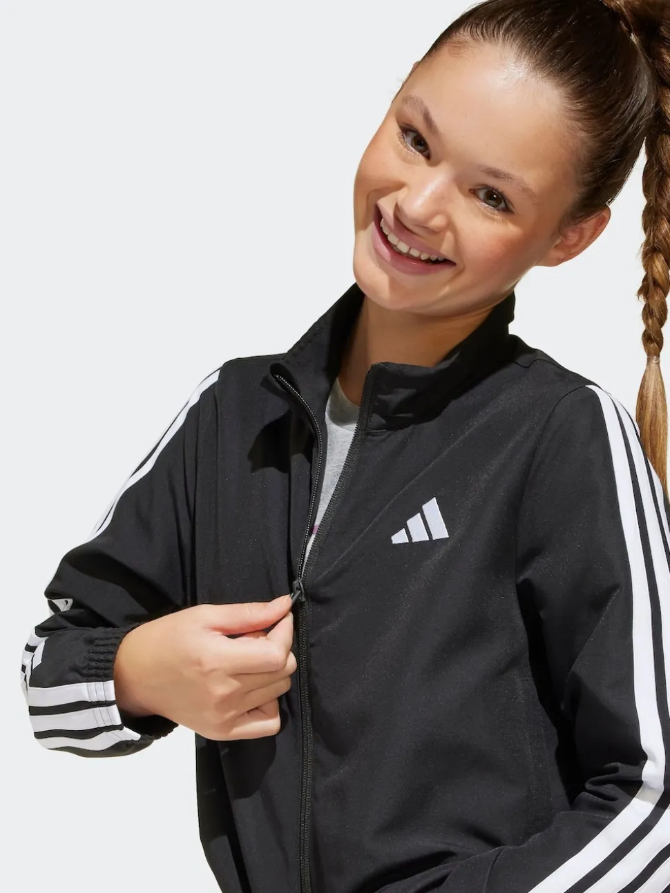 adidas Black Essentials Climacool Jacket Kids