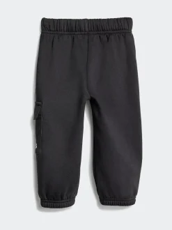 adidas Black Essentials Infant Kids Joggers Set