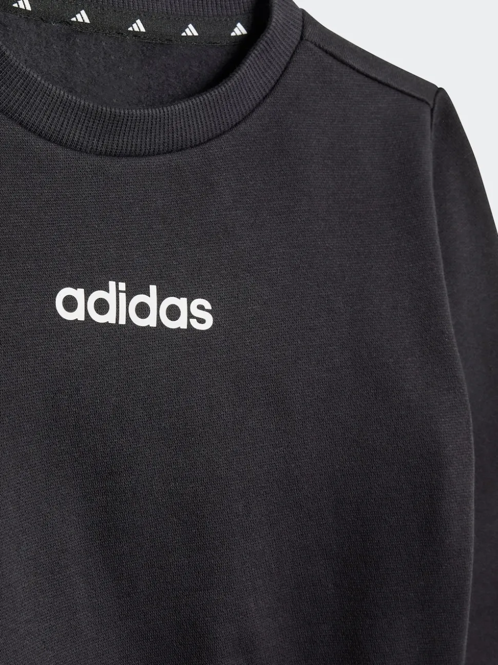 adidas Black Essentials Infant Kids Joggers Set