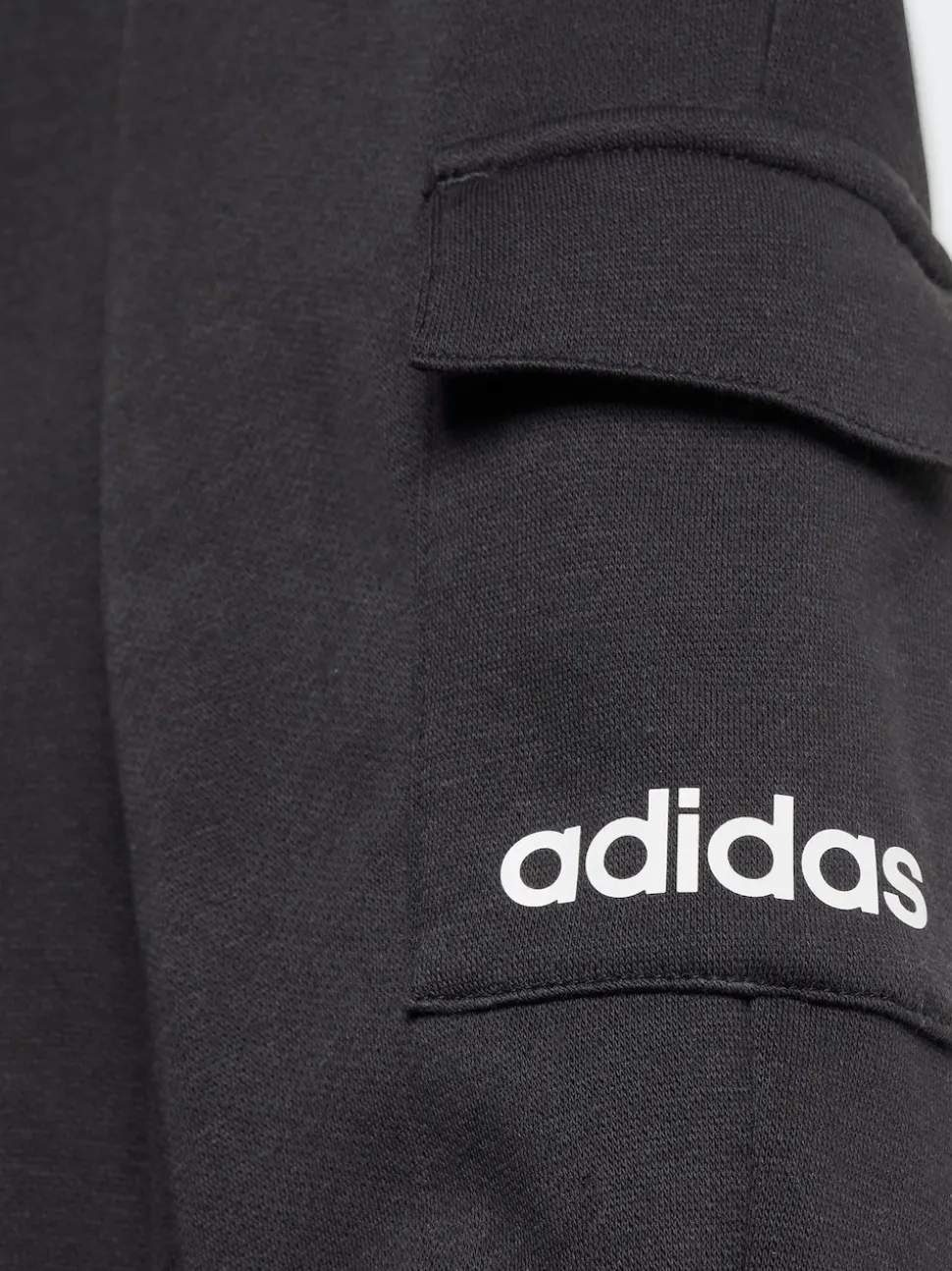 adidas Black Essentials Infant Kids Joggers Set