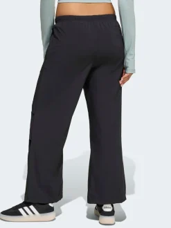 adidas Black Future Icons Wide Stretch Trousers