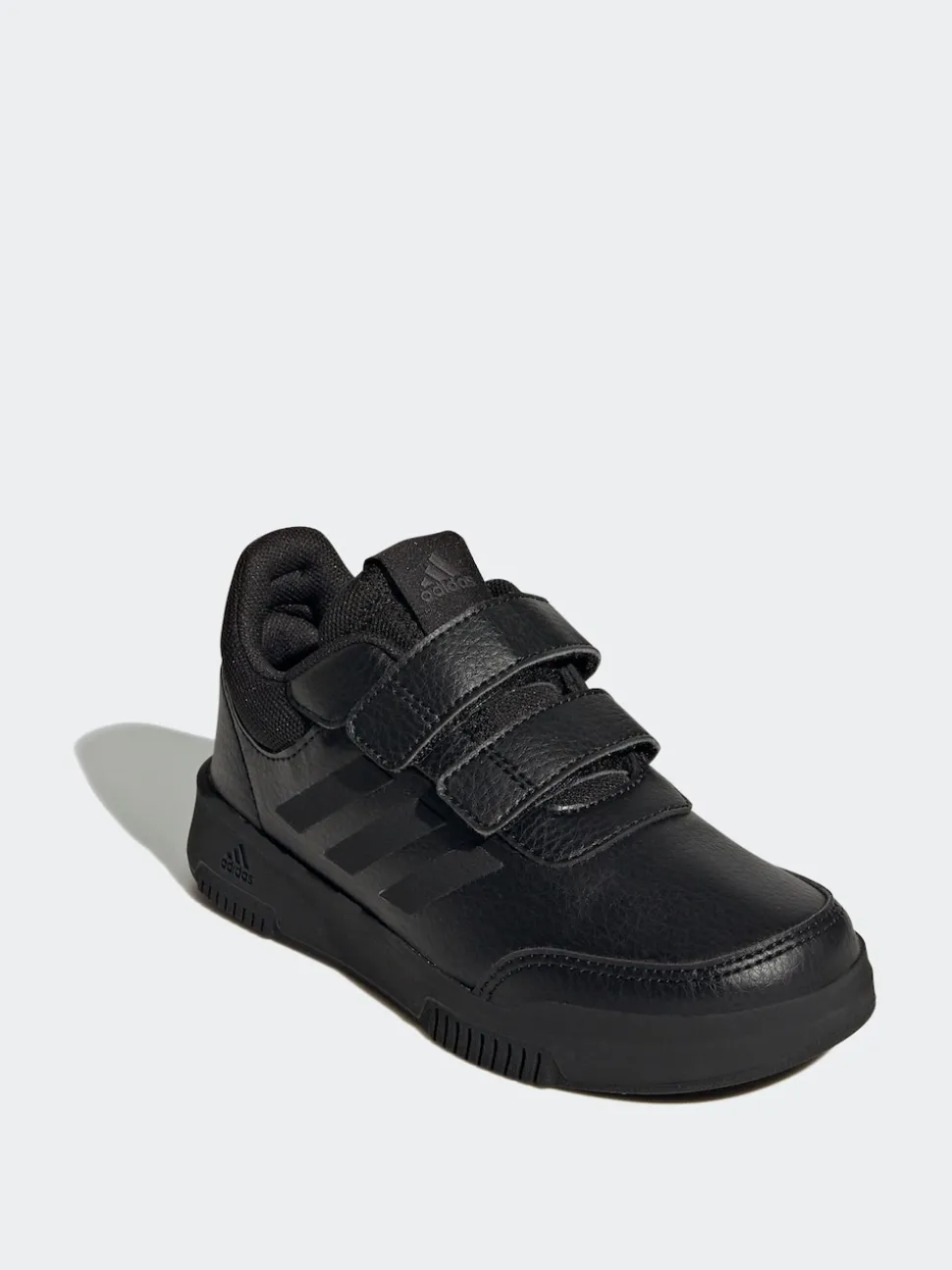 adidas Black Hook and Loop Tensaur Kids Trainers
