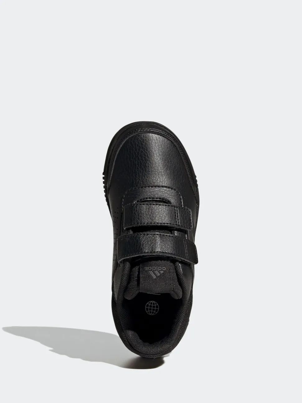 adidas Black Hook and Loop Tensaur Kids Trainers
