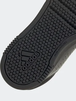 adidas Black Hook and Loop Tensaur Kids Trainers