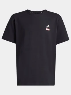 adidas Black Marvel Spider-Man Graphic T-Shirt