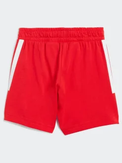 adidas Black Marvel Spider-Man Infant Kids T-Shirt and Shorts Set