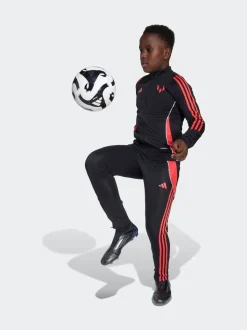 adidas Black Messi Training Joggers Kids