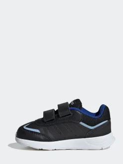 adidas Black/Navy Tensaur Switch Hook and Loop Infant Trainers