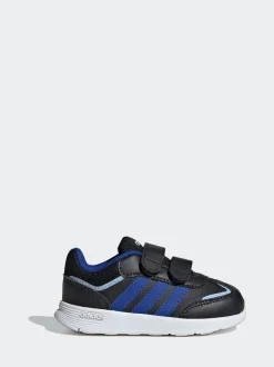 adidas Black/Navy Tensaur Switch Hook and Loop Infant Trainers