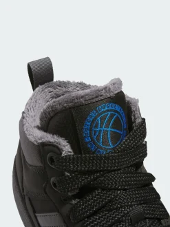 adidas Black Rapid Court Mid Winterized Shoes