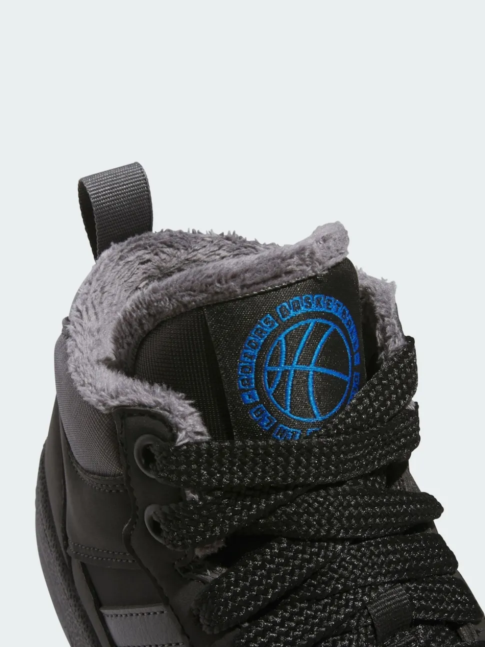 adidas Black Rapid Court Mid Winterized Shoes
