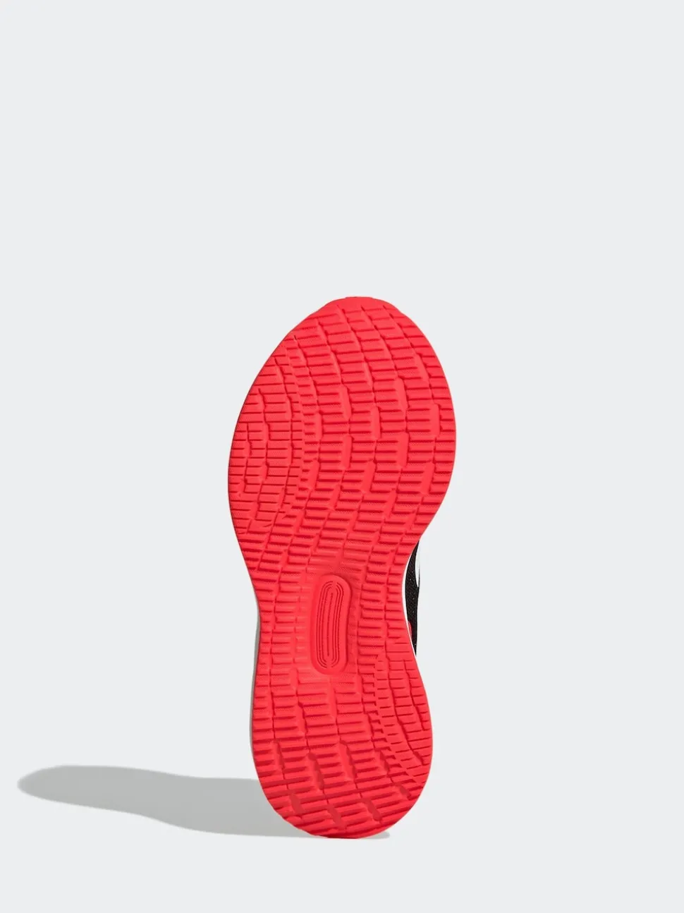 adidas Black/Red Runfalcon 5 Elastic Lace Running Kids Trainers