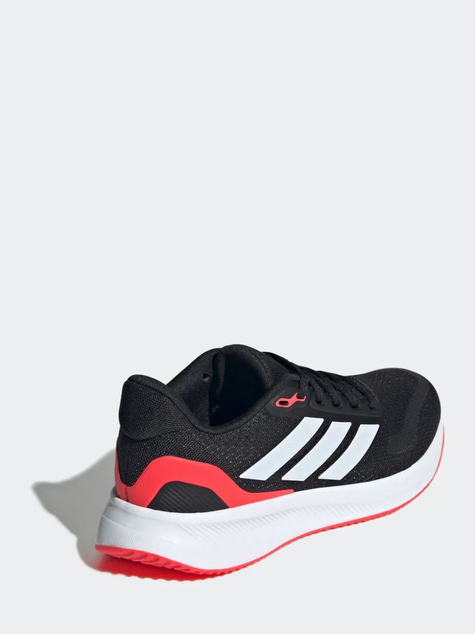 adidas Black/Red Runfalcon 5 Lace Running Junior Trainers