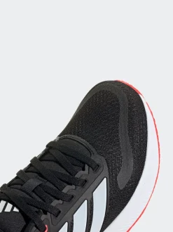 adidas Black/Red Runfalcon 5 Lace Running Junior Trainers