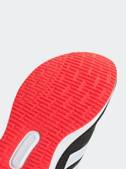 adidas Black/Red Runfalcon 5 Lace Running Junior Trainers