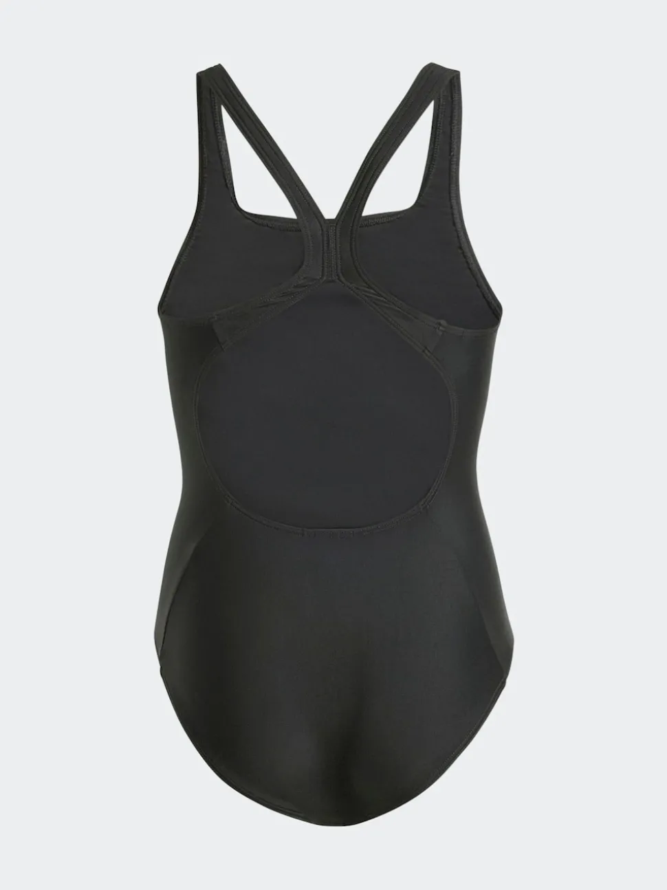 adidas Black 3-Stripes C-Back Kids Swimsuit