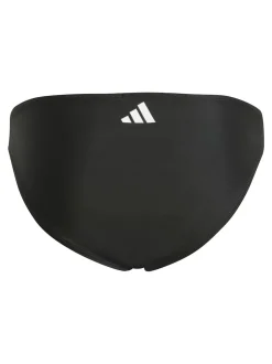 adidas Black 3-Stripes V-Back Kids Bikini