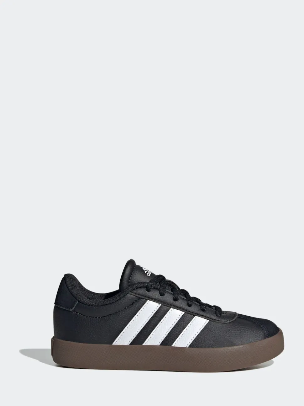 adidas Black/Tan VL Court 3.0 Kids Trainers