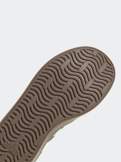 adidas Black/Tan VL Court 3.0 Kids Trainers
