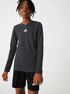 adidas Black Team Base T-Shirt