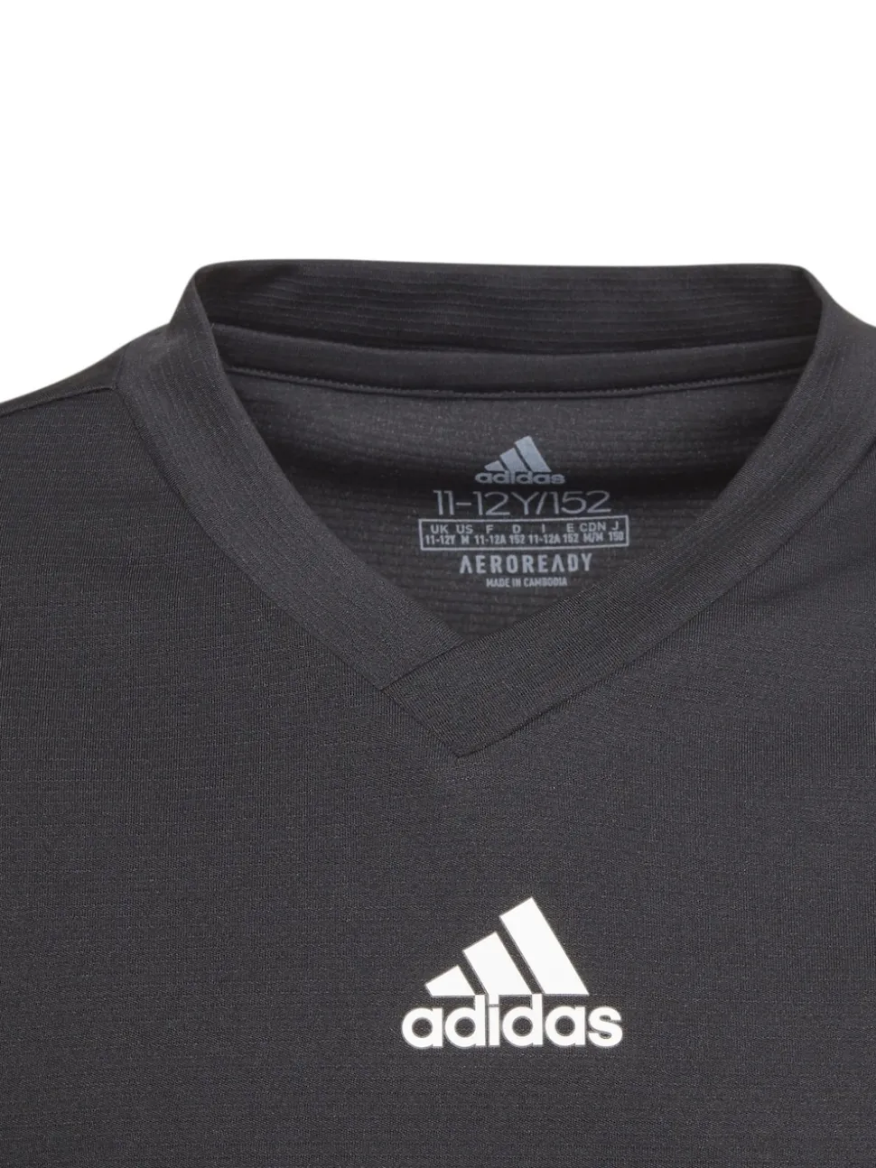 adidas Black Team Base T-Shirt