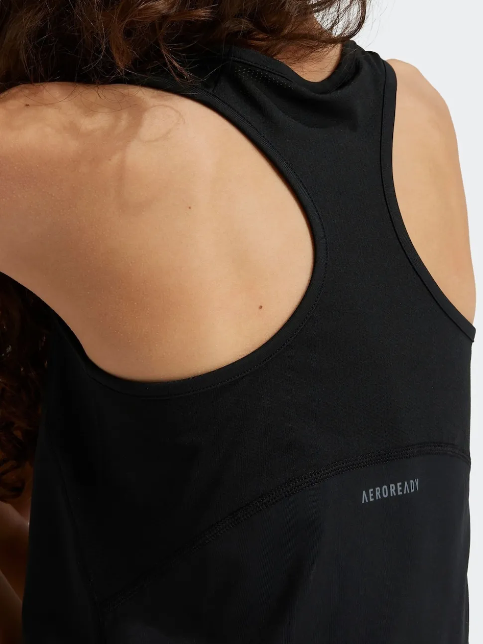 adidas Black Techfit Kids Tank Top
