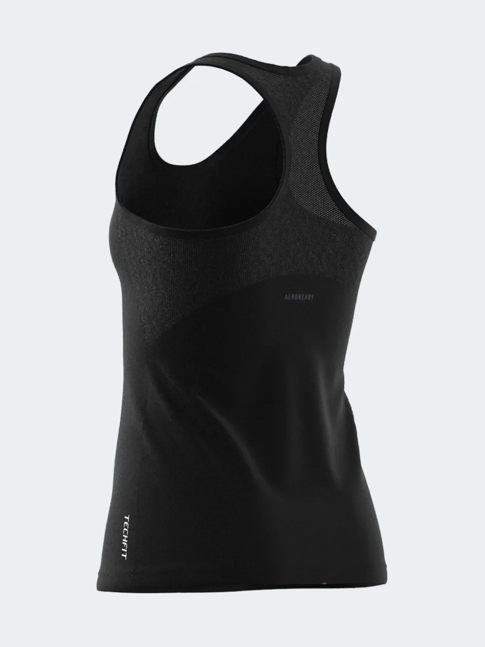adidas Black Techfit Kids Tank Top