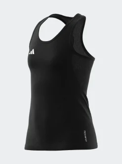 adidas Black Techfit Kids Tank Top