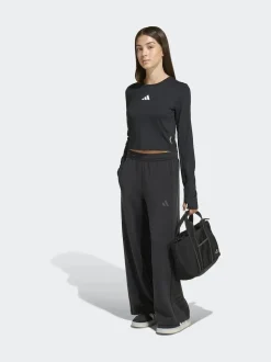 adidas Black Techfit Long Sleeved T-Shirt