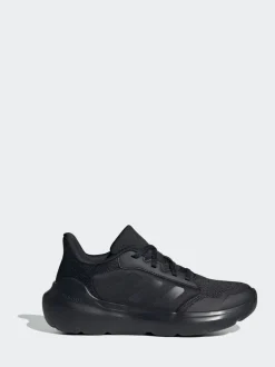 adidas Black Tensaur Run 2.0 Lace Junior Trainers
