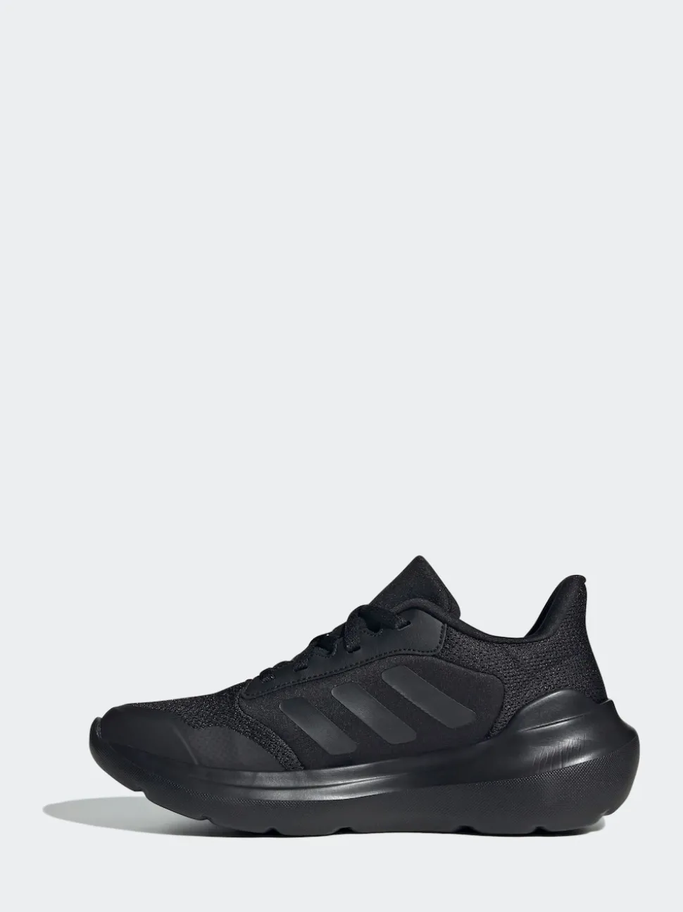 adidas Black Tensaur Run 2.0 Lace Junior Trainers