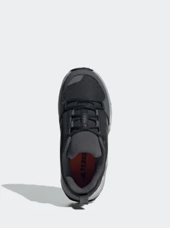 adidas Black Terrex Ax4r Hiking Kids Trainers