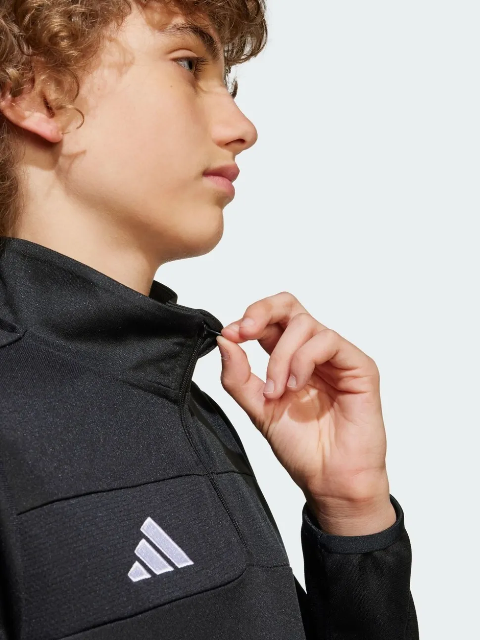 adidas Black Tiro 25 Essentials Training Jacket