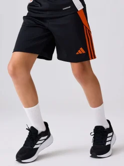 adidas Black Tiro 24 Kids Shorts